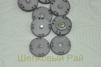Кнопка пришивная Цвет серый матовый 22347/32