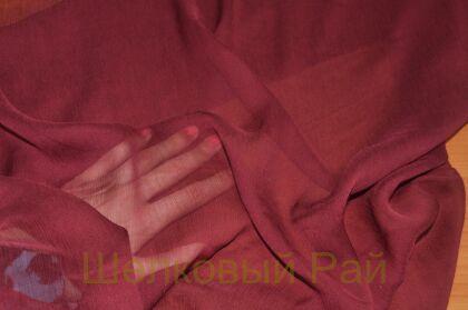 Шифон крэш (цвет винный) г-373