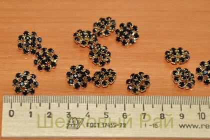 Пуговица декоративная пришивная (20447/ne-oro)