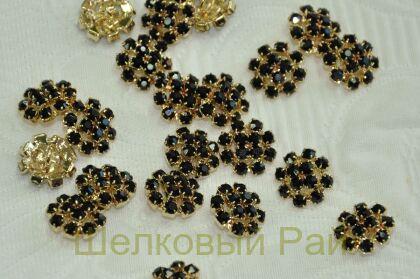 Пуговица декоративная пришивная (20447/ne-oro)