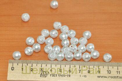 Пуговица блузочная белый жемчуг 6001/bco