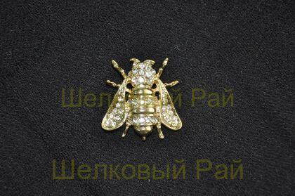 Брошь декоративная пчелка "Gucci"
