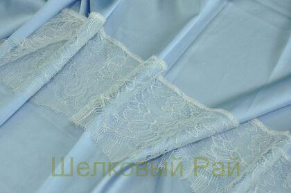 Кружево белое с фестонами