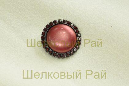 Пуговицы декоративные винтажные (цвет бордовый)