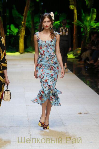 Хлопок с эластаном "Dolce&Gabbana" (д-70)