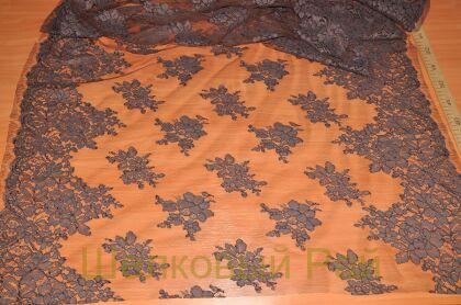 Кружево коричневое "Solstiss" (в-109)