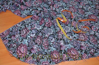 Жаккард гобеленовый "Miu Miu" цвет сиреневый (д-39)