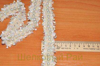Тесьма для отделки кремовая (д-923)