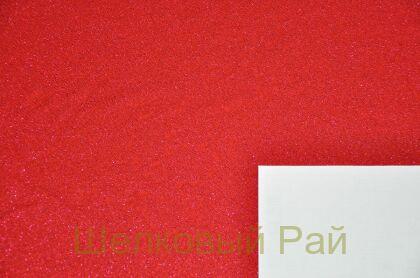 Жаккард с люрексом красный "Giorgio Armani" (д-1171)