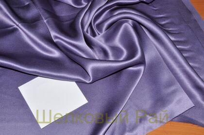 Атласный шелк Цвет сиренево-лиловый (г-217)