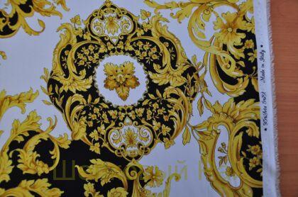 Шелк стрейч "Versace" (д-1195)