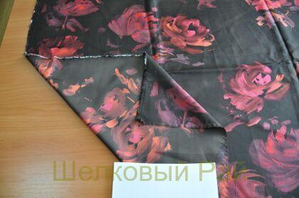 Шелк атласный матовый "Armani" (№-14)