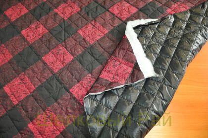 Курточная ткань в клетку (д-1322)