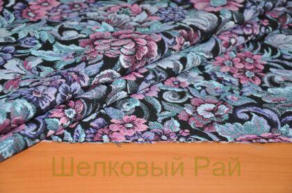 Жаккард гобеленовый "Miu Miu" цвет сиреневый (д-39)