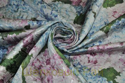 Ткань жаккард "Гортензия" (д-367)