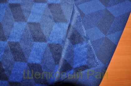 Пальтовый мохер с эффектом 3D (б-205)