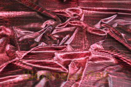 Шелк натуральный рептилия "Roberto Cavalli" (№-7)