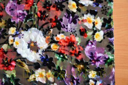 Деворе на шелке "Valentino" (д-1185)