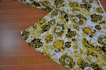 Шелк стрейч "Versace" (д-1195)