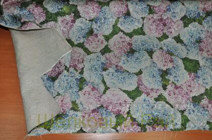 Ткань жаккард "Гортензия" (д-367)