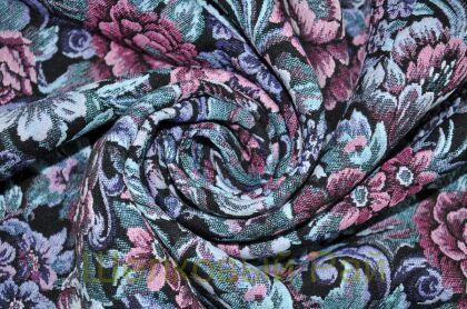 Жаккард гобеленовый "Miu Miu" цвет сиреневый (д-39)