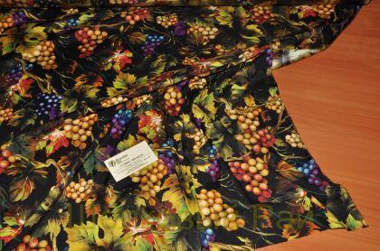 Шелк стрейч виноград "Dolce&Gabbana" (д-680)