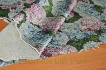 Ткань жаккард "Гортензия" (д-367)
