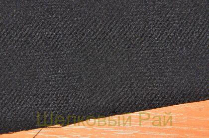 Креповая ткань черная (д-574)