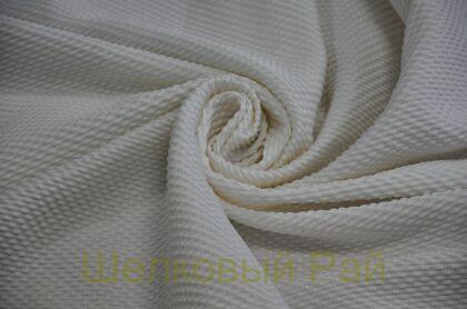 Жаккард стрейч вафельный "Versace" (е-89)