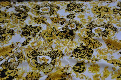 Шелк стрейч "Versace" (д-1195)