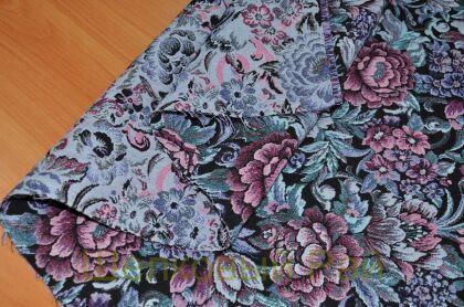 Жаккард гобеленовый "Miu Miu" цвет сиреневый (д-39)