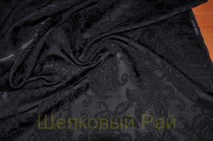 Жаккард "Armani" Цвет черный (г-216)