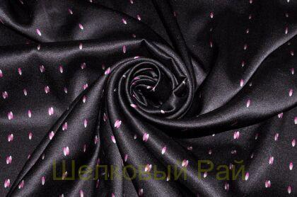 Шелк стрейч в крапинку (д-810)