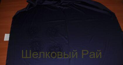 Трикотаж с вышивкой "Versace" (а-237)