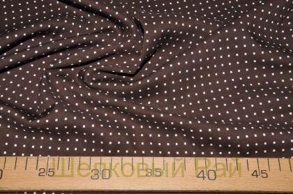 Вискозная ткань мелкий квадрат (д-916)