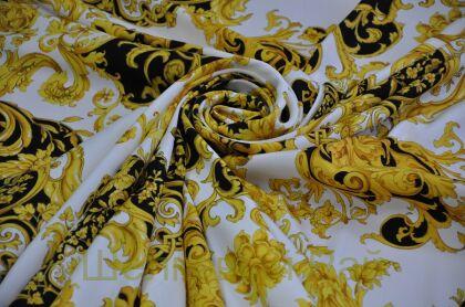 Шелк стрейч "Versace" (д-1195)