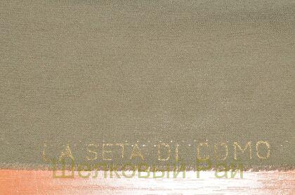 Крепдешин шелк 100% оливковый (д-949)