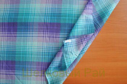 Вискоза в клетку "C.Herrera" б-55