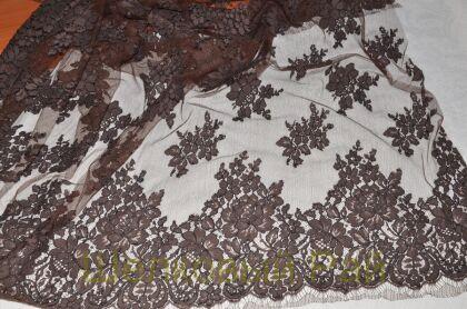 Кружево коричневое "Solstiss" (в-109)