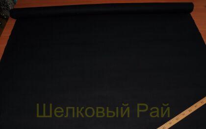 Велюр черный Итальянский (д-557)
