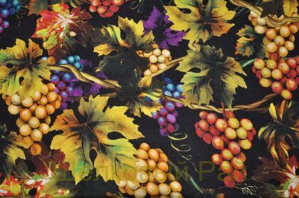 Шелк стрейч виноград "Dolce&Gabbana" (д-680)