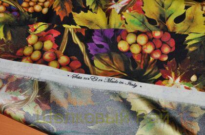 Шелк стрейч виноград "Dolce&Gabbana" (д-680)