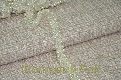 Тесьма для отделки жемчужная