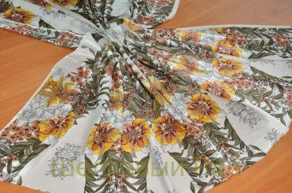 Шелк муслин атласный "Kenzo" а-146