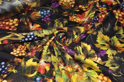 Шелк стрейч виноград "Dolce&Gabbana" (д-680)