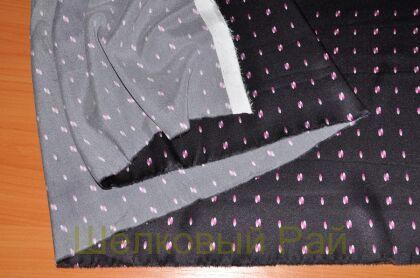 Шелк стрейч в крапинку (д-810)