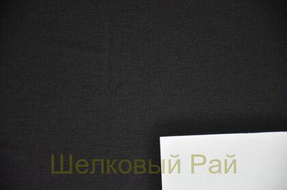 Шерсть черная джерси (б-225)