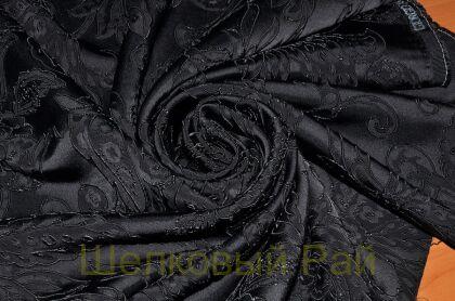 Жаккард "Armani" Цвет черный (г-216)