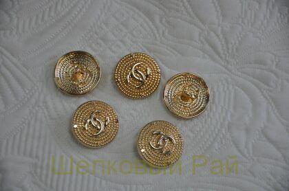 Пуговицы с логотипом "Chanel" (д-1238)