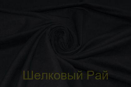 Велюр черный Итальянский (д-557)